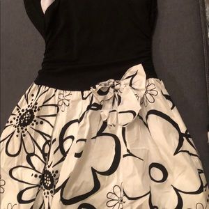 Children’s dress with embedded mini sweater